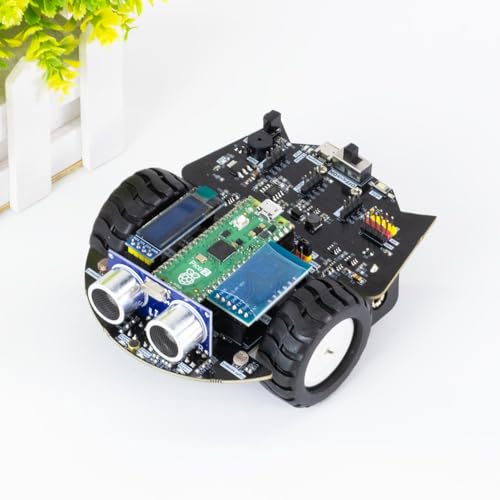 Raspberry Pi Pico2 Smart Robot Car Starter Programming Robot Kit DIY MicroPython Scientific Electronics Programming Project Kit