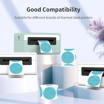 1.5" Holographic Direct Thermal Label Stickers