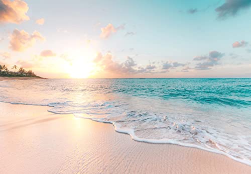 Sunset Wall Murals Romantic Beach Photo Mural