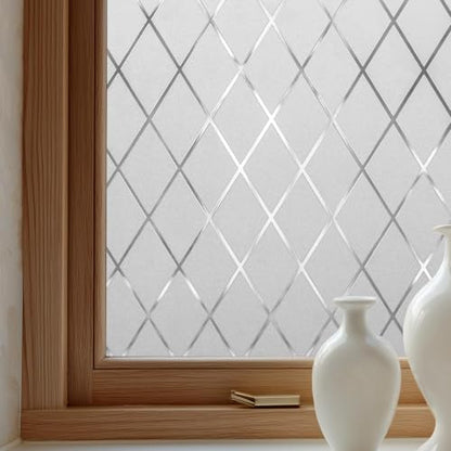 Window Privacy Film Decorative Non (1375.65 sq inches sq inches)