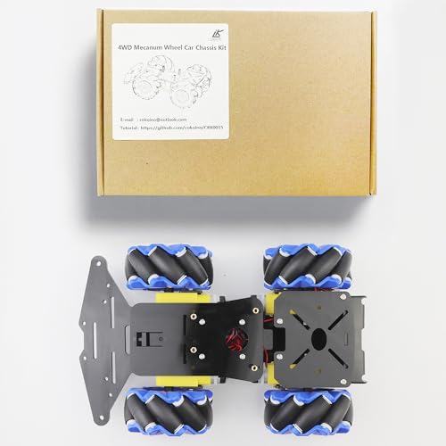 4WD Mecanum Wheel Smart Car Robot Chassis for Arduino R3 R4