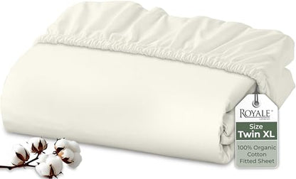 100% Organic Cotton Fitted Sheet