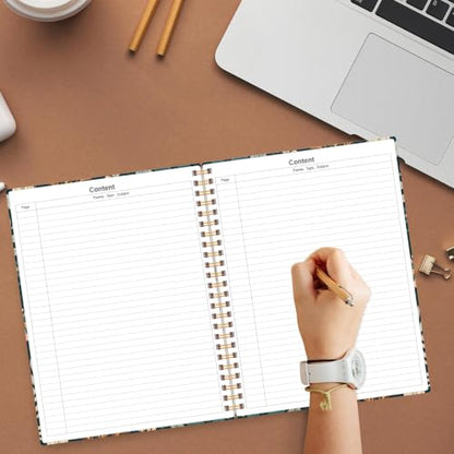 Lined Spiral Journal Notebook for Women & Men
