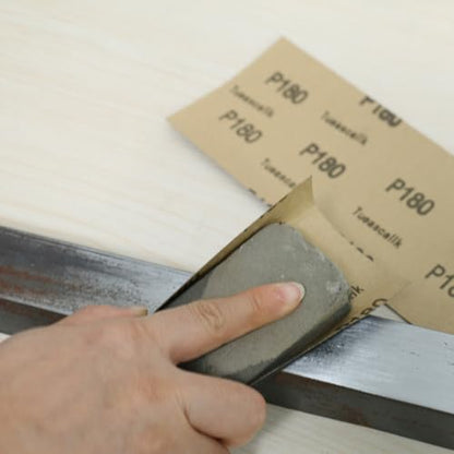 30Pcs 9 x 3.6 Inchs 180 Grit Wet and Dry Handmade Universal Sanding Sheets