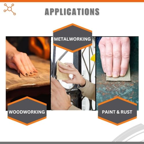 Multipurpose Sanding Sheets Assorted Grits (75 Count)