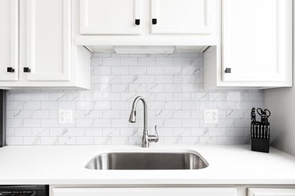 4 Pieces Peel and Stick Backsplash for Kitchen