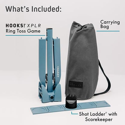 The Original Ring Toss & Shot Ladder Game Hooks XPLR