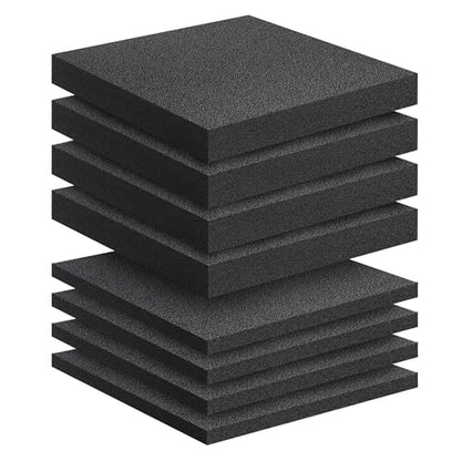 8 Pcs Polyethylene Foam Pads for Packing Foam Sheets 2 Size Cuttable High Density Cushioning Inserts Protective Foam for Packing Cases and Crafts
