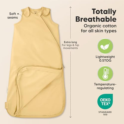 2 Pack Organic Baby Sleep Sacks