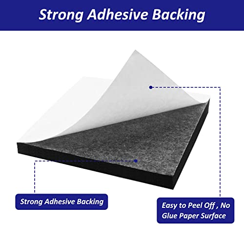 Foam Padding Sheets with Adhesive Backing (4 Count)