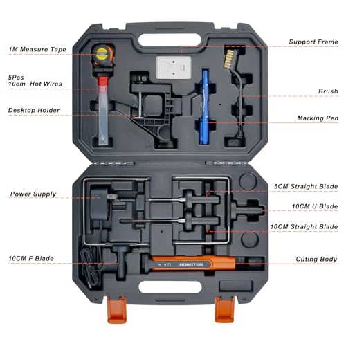 Hot Wire Foam Cutter Kit for Styrofoam with Case