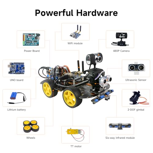 Smart Video Car Robot for Arduino