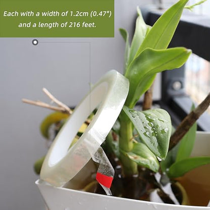 2 PCS Clear Floral Tape (2 Count)