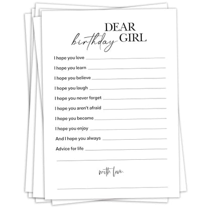 Birthday Party Game Cards for Adults