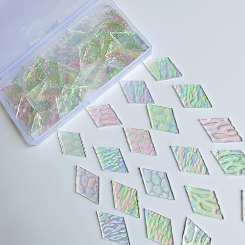 60 Pieces 1 Inch Each Side Diamond Shape (60 Count)