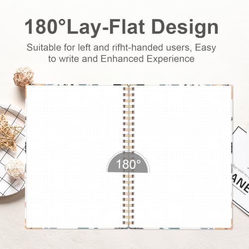 Dotted Spiral Journal Notebook