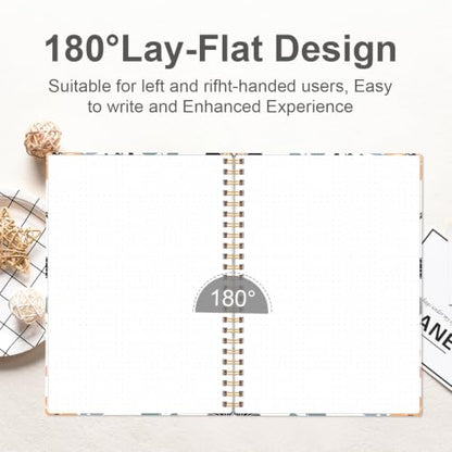 Dotted Spiral Journal Notebook