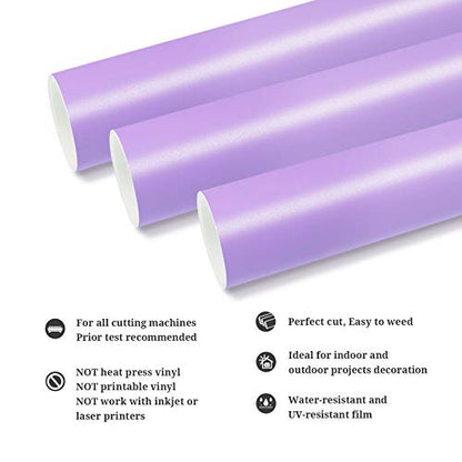 Permanent Adhesive Vinyl 12" x 10ft (10 Foot)