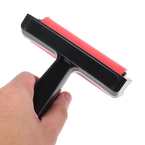 10 Pcs Red Roller Mini Tools Hand Tools Tools Printmaking Brayer Hard Rubber Applicator DIY Craft Brush Manual Rubber Roller Small Brayer Painting Roller Ryle Plastic Ink