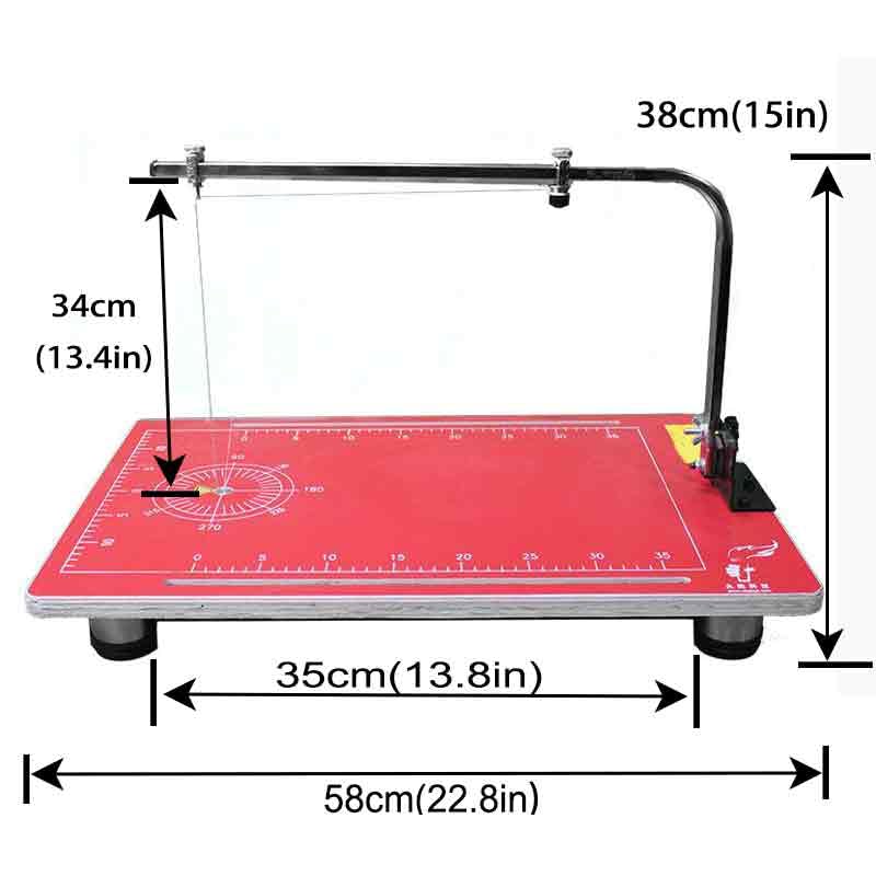 110V Hot Wire Foam Cutter with Scale