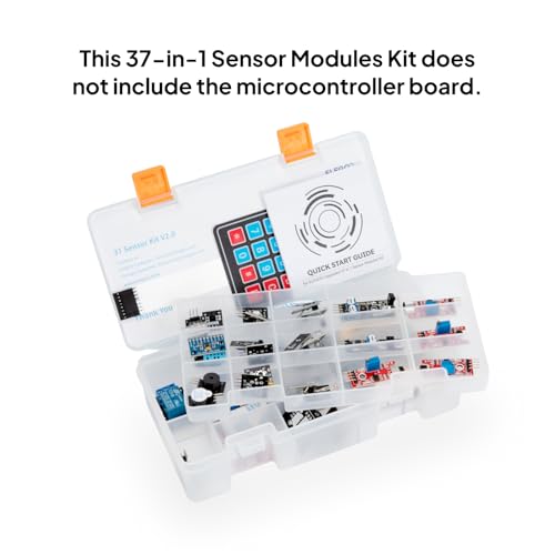 37 in 1 Sensor Modules Kit with Tutorial Compatible with Arduino