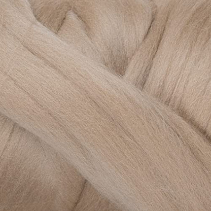 Colored Natural Wool roving
