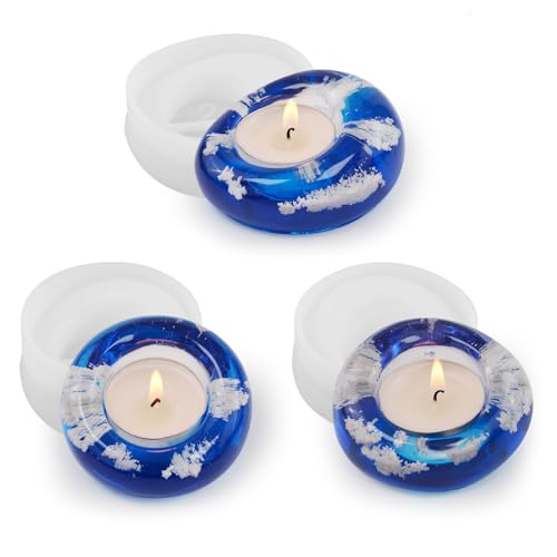 Silicone Candle Molds Soy Wax Mold for Candles Making