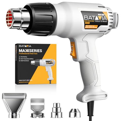 1800W Heat Gun with 752℉&1112℉ Dual (72 Count)
