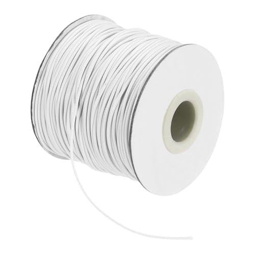 Waxed Cord 1mm Waxed Thread 87 Yard Wax String Leather Cord for Bracelet Making