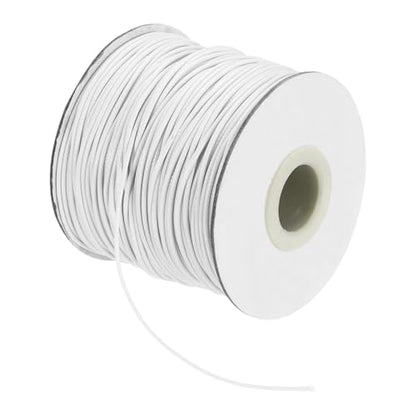 Waxed Cord 1mm Waxed Thread 87 Yard Wax String Leather Cord for Bracelet Making