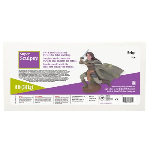 Super Clay, 8-Pound, Beige