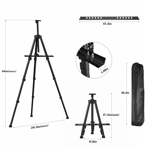 Easels for Painting Canvas