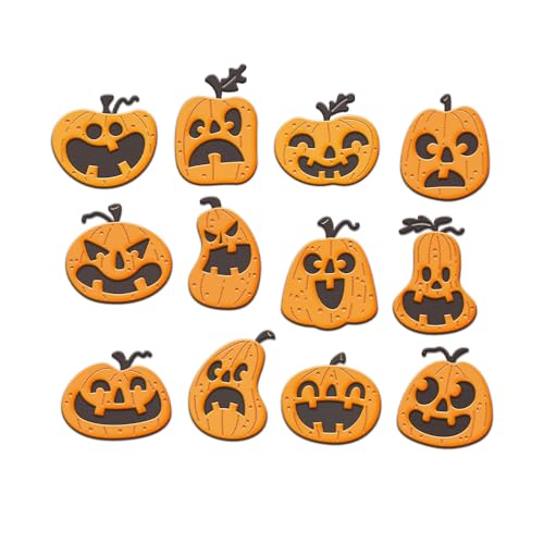 Halloween Clear Silicone stampReusable Stamp with Pumpkins