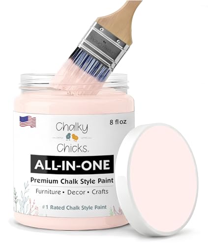 Paris 8 Fl Oz Chalk Paint for Furniture No Sanding All in One