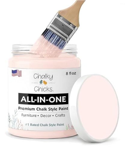 Paris 8 Fl Oz Chalk Paint for Furniture No Sanding All in One
