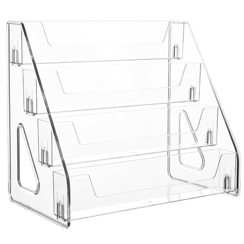 Upgraded 4 Tier Acrylic Card Display Stand