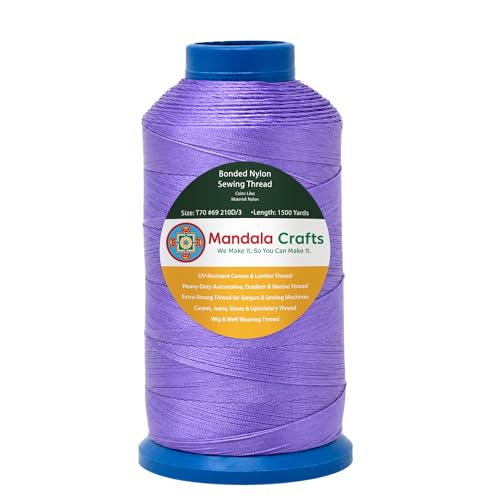 Size 69 210D T70 Lilac Bonded Nylon Thread (4500 Foot)