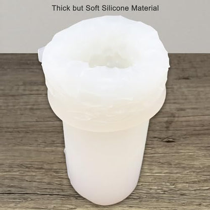 Vintage Grape Pillar Thick Silicone Candle Mold