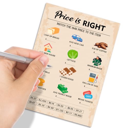 80th Birthday Party Games (31 Count)