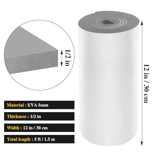 Adhesive Foam Padding Closed Cell EVA Foam Sheets Insulation Board Foam Sheet Pad with Sticky Back