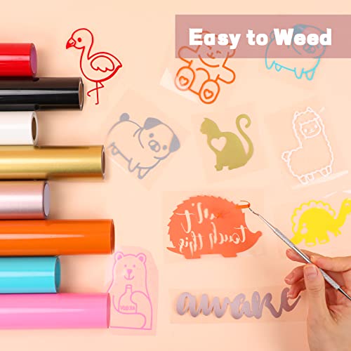 HTV Vinyl Rolls Heat Transfer Vinyl (5 Sq Ft)