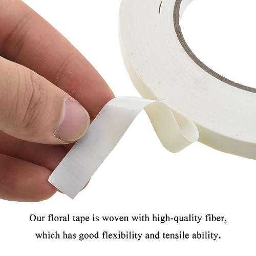 White 0.5Inch Wide Floral Tape (200 Foot)