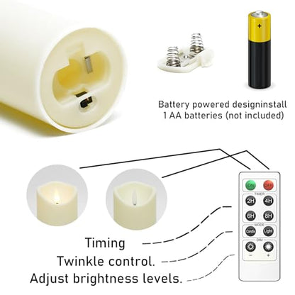 Flickering Flameless Candles