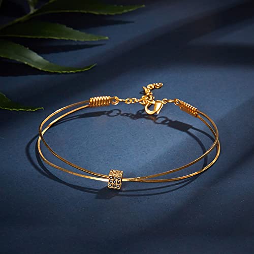 20 Gauge 33 Feet Square Copper Wire Half Hard Yellow Brass Wire for Jewelry Beading Craft Work (33 Foot)