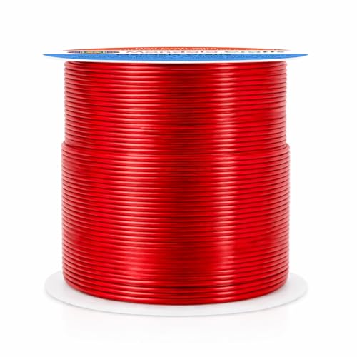 20 Gauge Red Anodized Aluminum Craft Wire (100 Foot)
