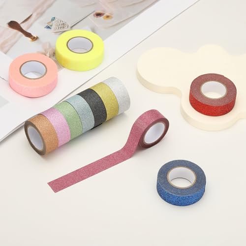 2 Roll Glitter Paper Washi Tape (2 Count)