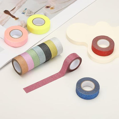 2 Roll Glitter Paper Washi Tape (2 Count)