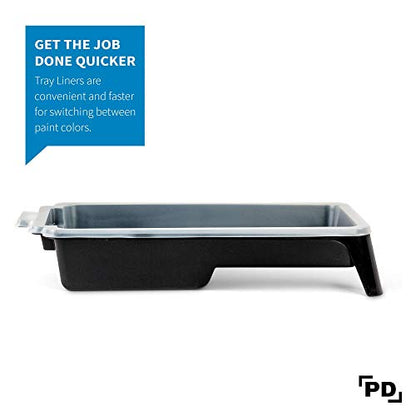 PD 4 Inch Paint Tray Liners (10 Count)