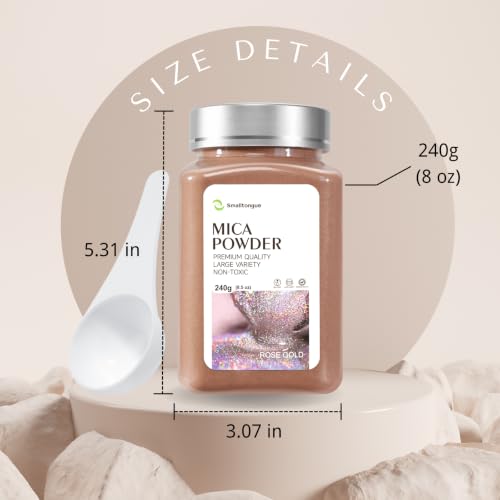 Mica Powder Rose Gold