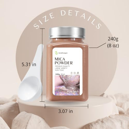 Mica Powder Rose Gold